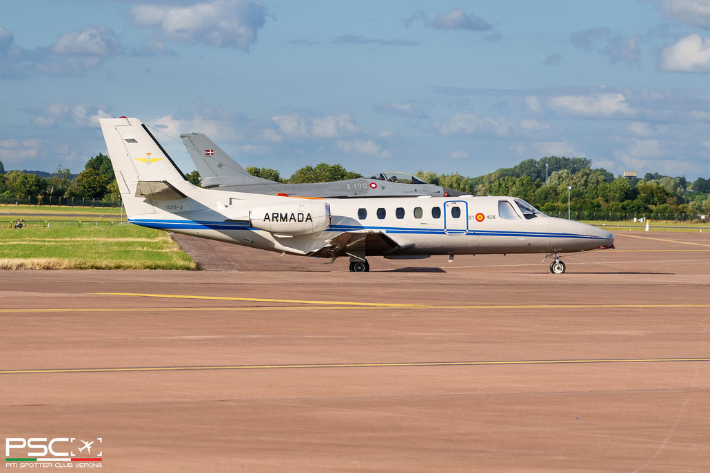 U.20-2 01-406 Ce550 550-0446 Eslla 004 @ RIAT 2024 © Piti Spotter Club Verona