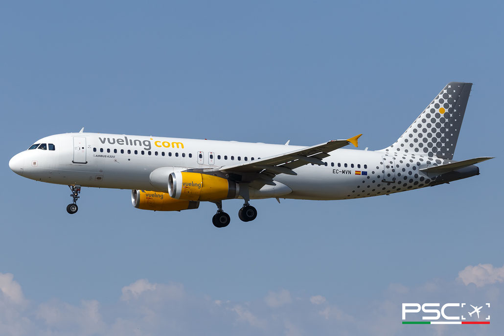 EC-MVN Airbus A320-232 2753  V2527-A5  Vueling (AerCap) 2006  @ Barcellona BCN 09 2025 © Piti Spotter Club Verona