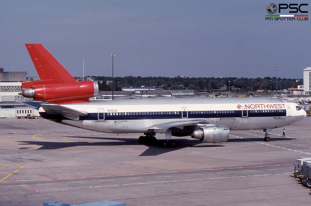 N160US DC-10-40 46769/168 Northwest Airlines © 2018 courtesy of Marco Ceschi - Piti Spotter Club Verona