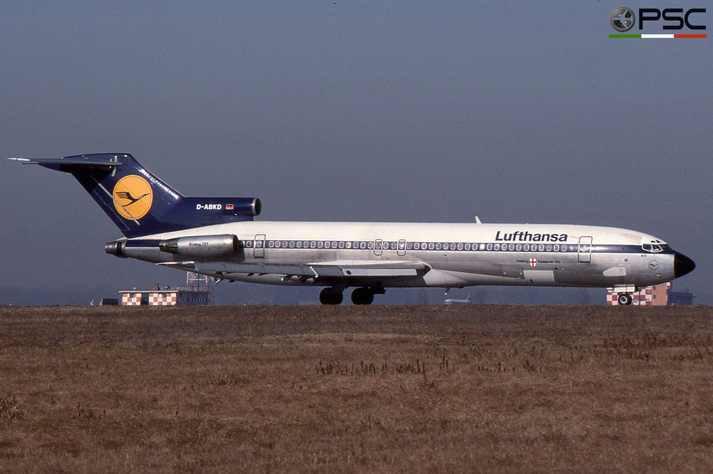 D-ABKD B727-230 20902/1059 Lufthansa © 2018 courtesy of Marco Ceschi - Piti Spotter Club Verona