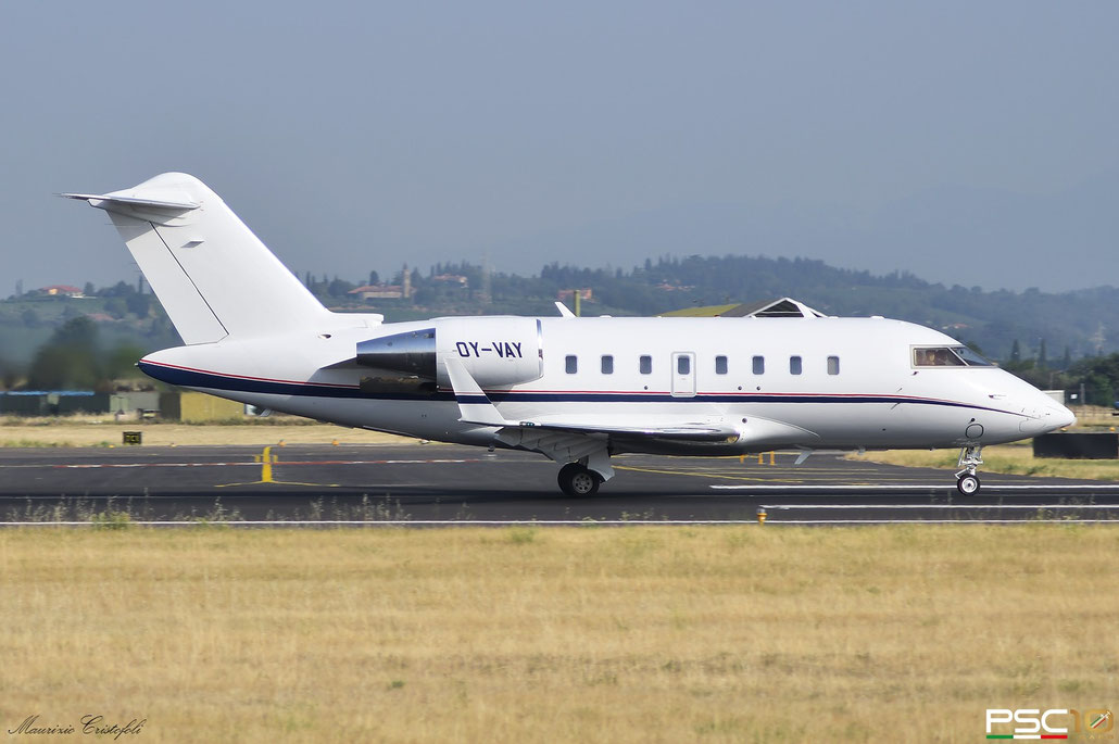 OY-VAY  CL-605  5889  ExecuJet Scandinavia  @ Aeroporto di Verona  09 2022 © Piti Spotter Club Verona