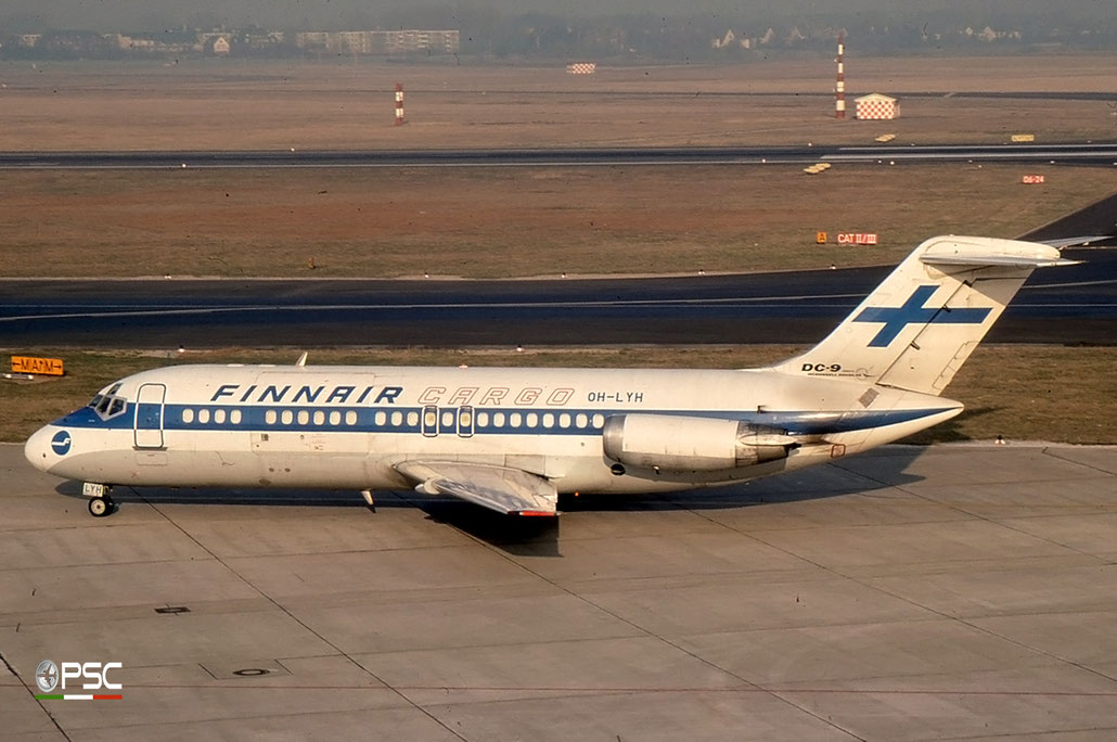 OH-LYH DC-9-15MC 47044/165 Finnair © 2018 courtesy of Marco Ceschi - Piti Spotter Club Verona