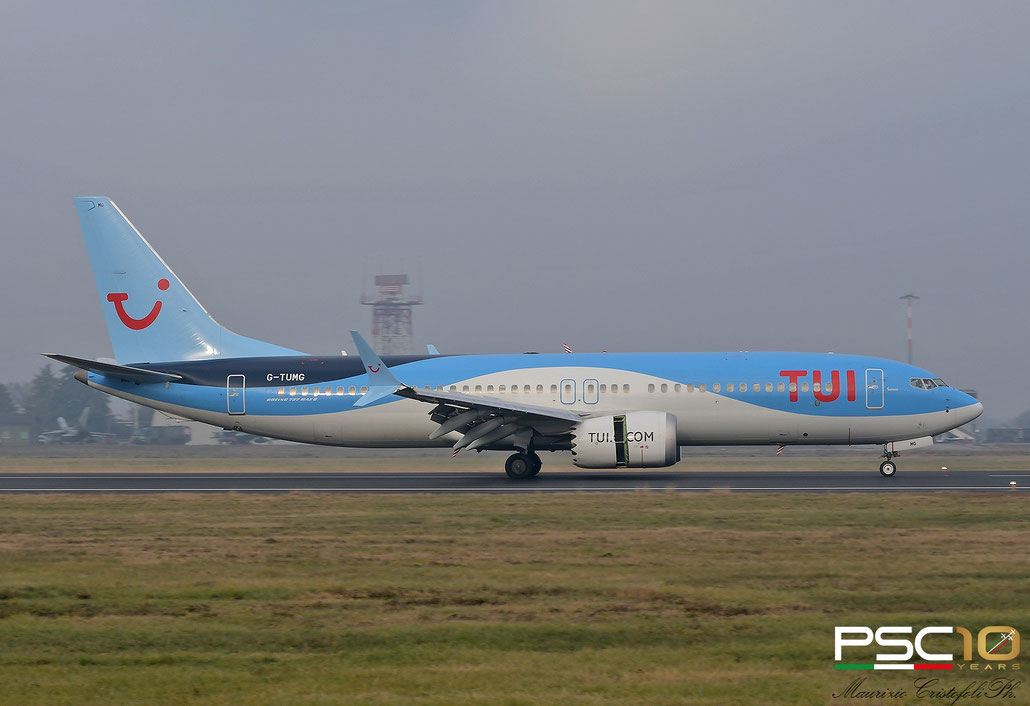 G-TUMG  B737-8  44600/7400  TUI Airways  @ Aeroporto di Verona  12 2021 © Piti Spotter Club Verona