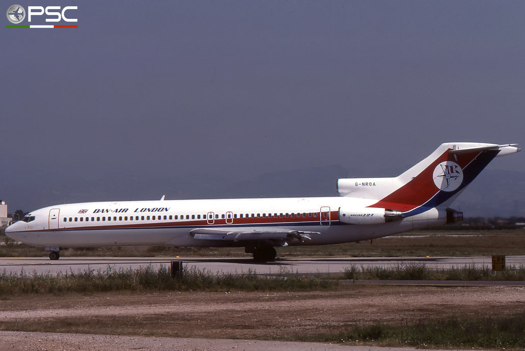 G-NROA B727-217 21056/1122 Dan-Air London © 2018 courtesy of Marco Ceschi - Piti Spotter Club Verona