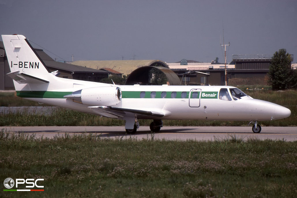 I-BENN Ce550 Bravo 550-0859 Benair © 2018 courtesy of Marco Ceschi - Piti Spotter Club Verona
