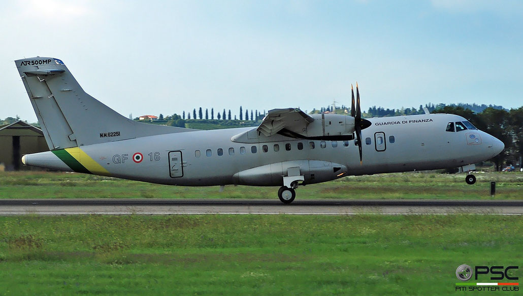 MM62251  GF-16  ATR42-500MP  675  GEA @ Aeroporto di Verona © Piti Spotter Club Verona 