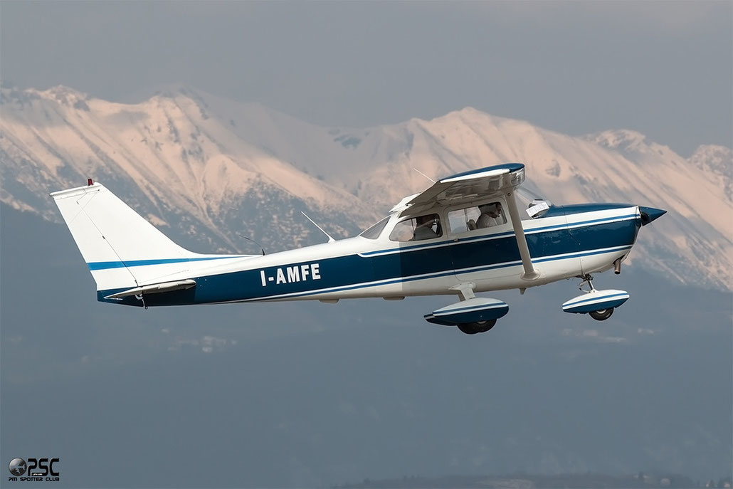 I-AMFE - Cessna 172 Skyhawk - @ Aeroporto Verona Boscomantico © Piti Spotter Club Verona