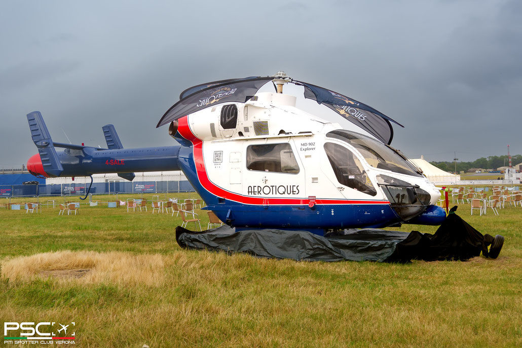 G-COTH · MD Helicopters MD902 Explorer · Specialist Aviation Services @ RIAT 2024 © Piti Spotter Club Verona