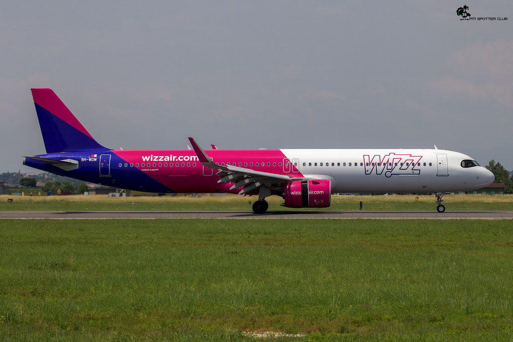 9H-WDM A321-271NX 11273 Wizz Air Malta @ Aeroporto di Verona 05.2023  © Piti Spotter Club Verona