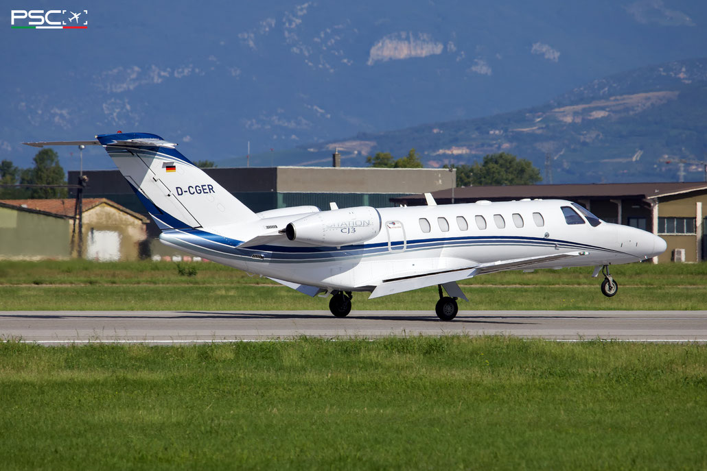D-CGER Ce525B 525B-0081  Oct 2020 @ Aeroporto di Verona 09 2025 © Piti Spotter Club Verona