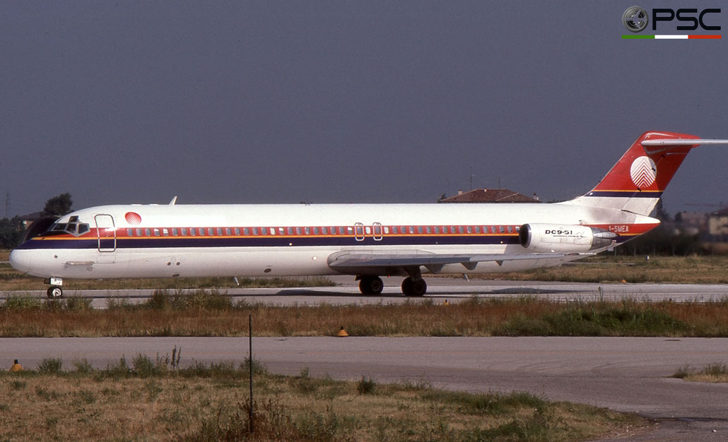I-SMEA  DC-9-51  47713/820  Meridiana  @ Aeroporto di Verona © Piti Spotter Club Verona 
