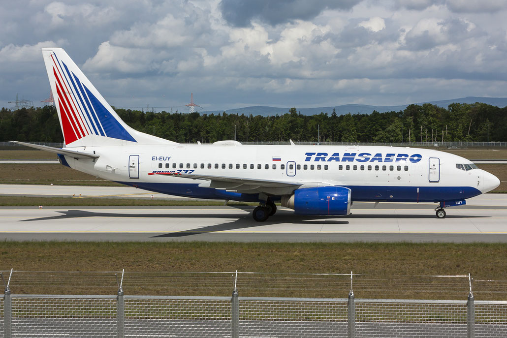 EI-EUY B737-7Q8 29354/1581 Transaero Airlines @ Francoforte Airport 08.05.2015 © Piti Spotter Club Verona