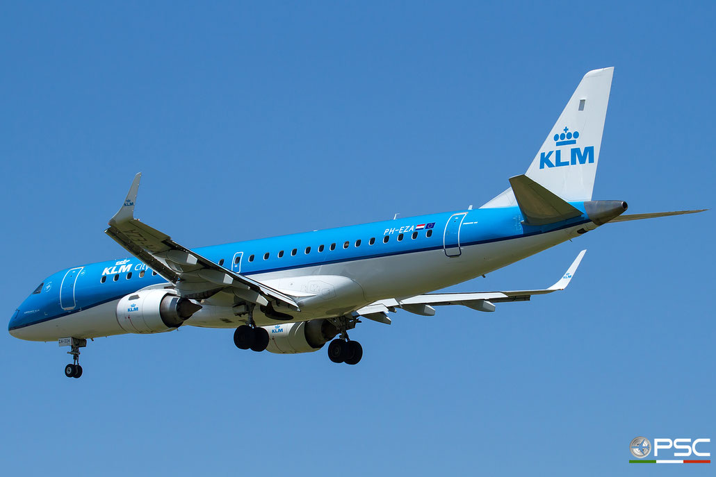 PH-EZA ERJ190STD 19000224 KLM Cityhopper @ Bologna Airport - 26.05.2016  © Piti Spotter Club Verona