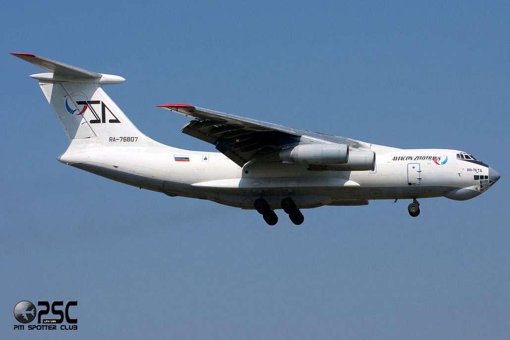 Aviacon Zitotrans Ilyushin IL-76TD - RA-76807 @ Aeroporto di Verona © Piti Spotter Club Verona