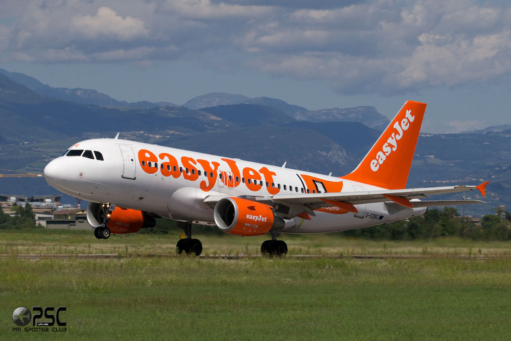 G-EZBG A319-111 2946 EasyJet Airline