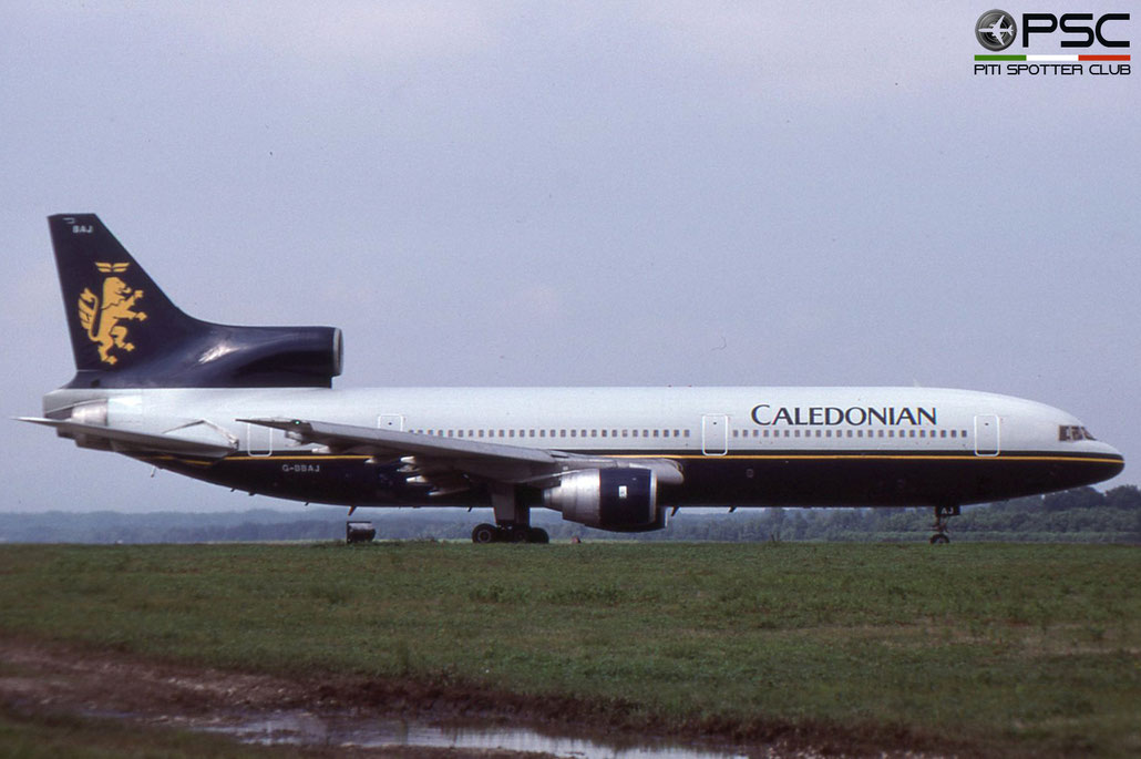 G-BBAJ L-1011-100 193N-1106 Caledonian Airways © 2018 courtesy of Marco Ceschi - Piti Spotter Club Verona