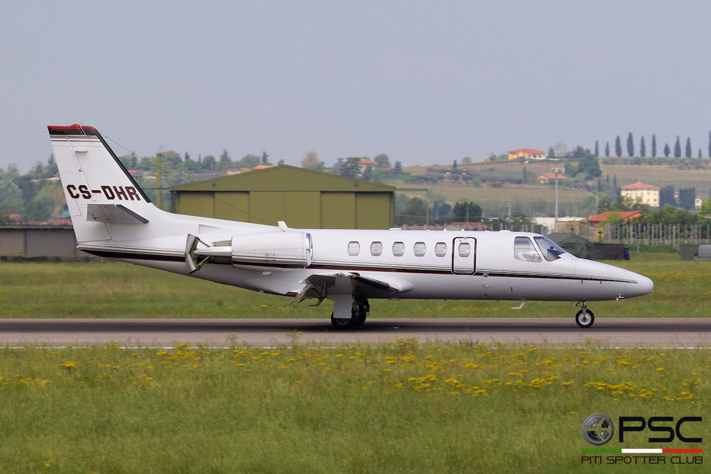 CS-DHR Ce550 Bravo 550-1114 NetJets Europe @ Aeroporto di Verona © Piti Spotter Club Verona