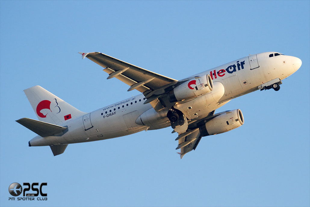 F-ORAF A319-132 2335 Belle Air
