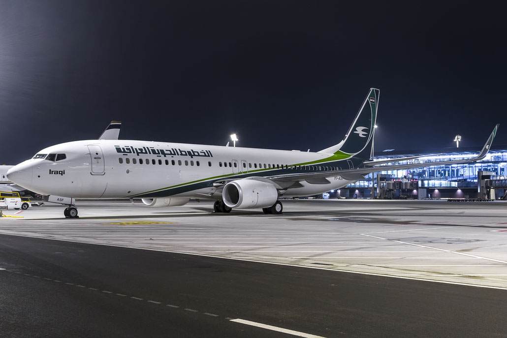 YI-ASF B737-81Z 40105/4719 Iraqi Airways @ Zurich Airport 01.2015 © Piti Spotter Club Verona