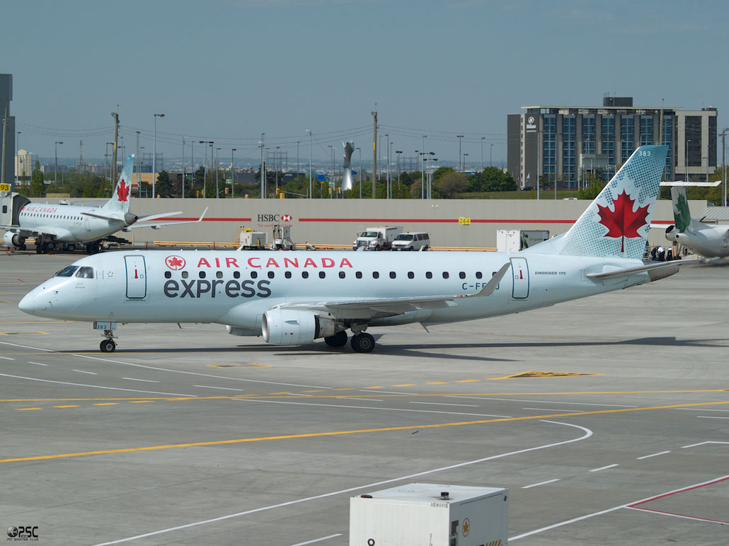 C-FEKI ERJ175SU 17000103 Sky Regional Airlines @ Toronto Pearson 17.05.2013 © Piti Spotter Club Verona