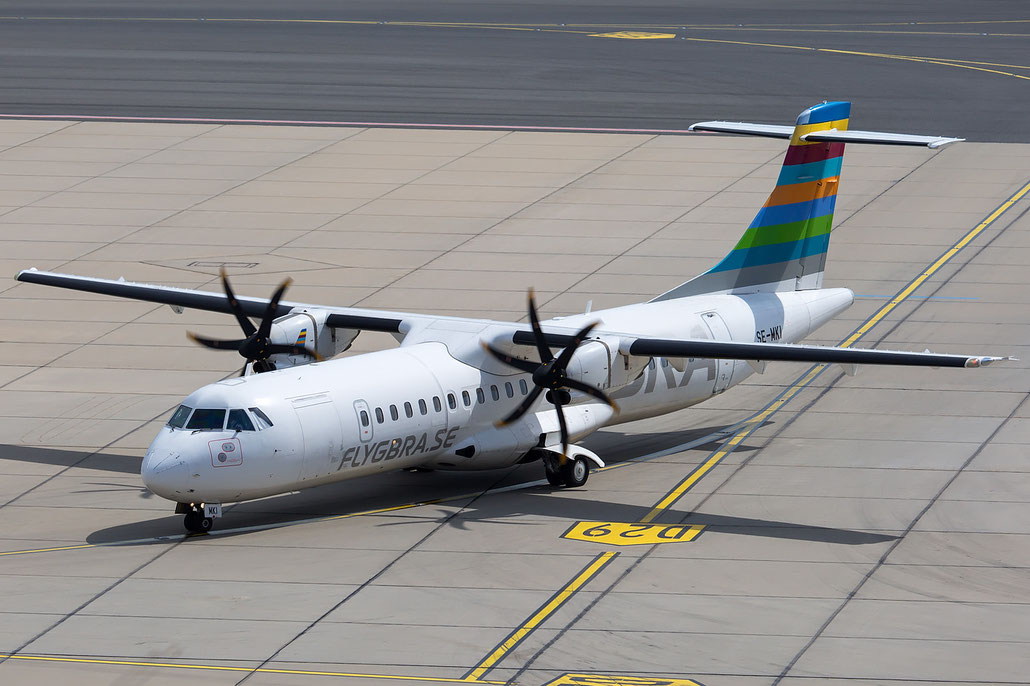 SE-MKI ATR 72-600 1379  PW127M  Braathens Regional Airways>Austrian Airlines 2016 @ Vienna 04 2024 © Piti Spotter Club Verona
