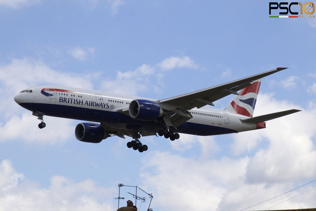 G-VIIV  B777-236ER  29964/228  British Airways  @ London Heathrow ©  2022 Piti Spotter Club Verona