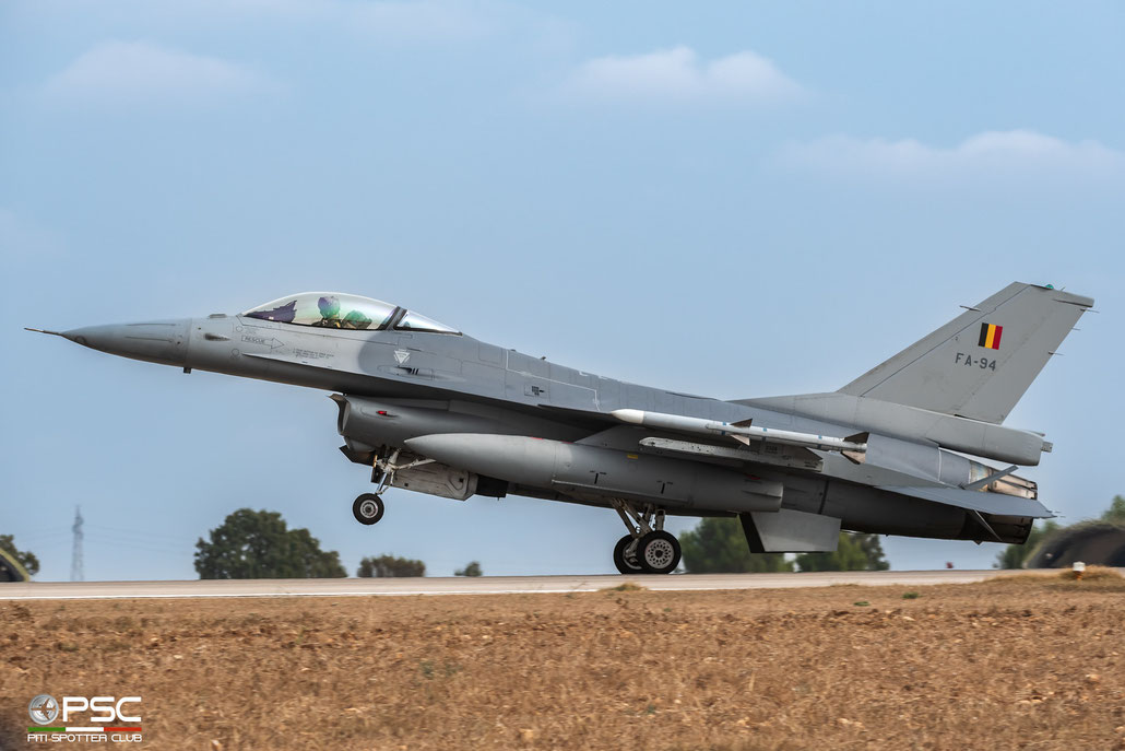  FA94  F-16AM 6H-94 2w Active @ Tiger Meet Gioia del Colle 10 2023 © Piti Spotter Club Verona
