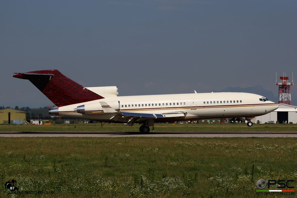 N311AG B727-17 20512/858 Gordon P. Getty @ Aeroporto di Verona - 17/08/2016 © Piti Spotter Club Verona