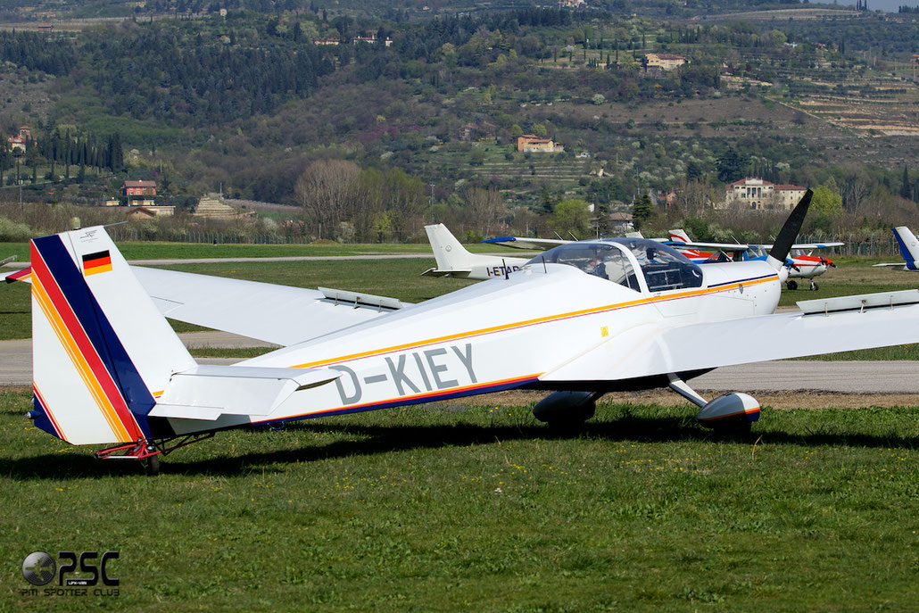 D-KIEY Scheibe SF-25C Falke 2000 SF25 44676 @ Aeroporto Verona Boscomantico © Piti Spotter Club Verona
