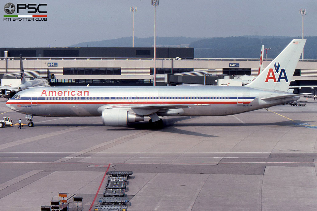 N357AA B767-323ER 24038/227 American Airlines © 2018 courtesy of Marco Ceschi - Piti Spotter Club Verona