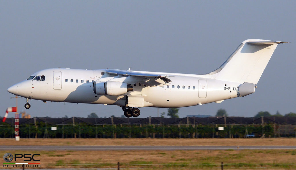 G-FLTA BAe146-200 E2048 Flightline (UK) @ Aeroporto di Verona   © Piti Spotter Club Verona