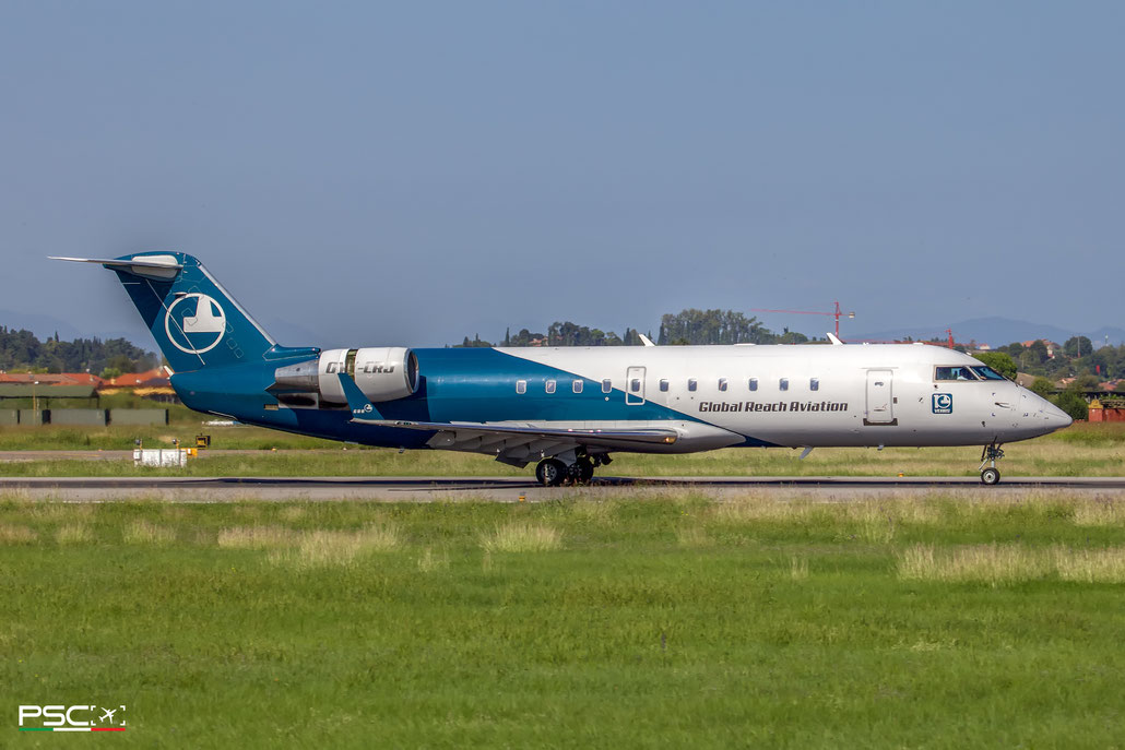 OY-CRJ Canadair CRJ-200LR 7384  CF34-3B Diana Global Reach Aviation 2000 @ Verona Villafranca 09 2025 © Piti Spotter Club Verona