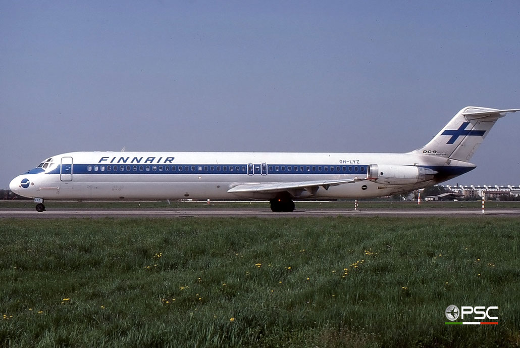 OH-LYZ DC-9-51 48136/993 Finnair © 2018 courtesy of Marco Ceschi - Piti Spotter Club Verona