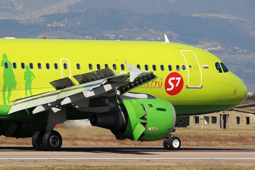 VP-BHI A319-114 2028 S7 Airlines @ Aeroporto di Verona © Piti Spotter Club Verona