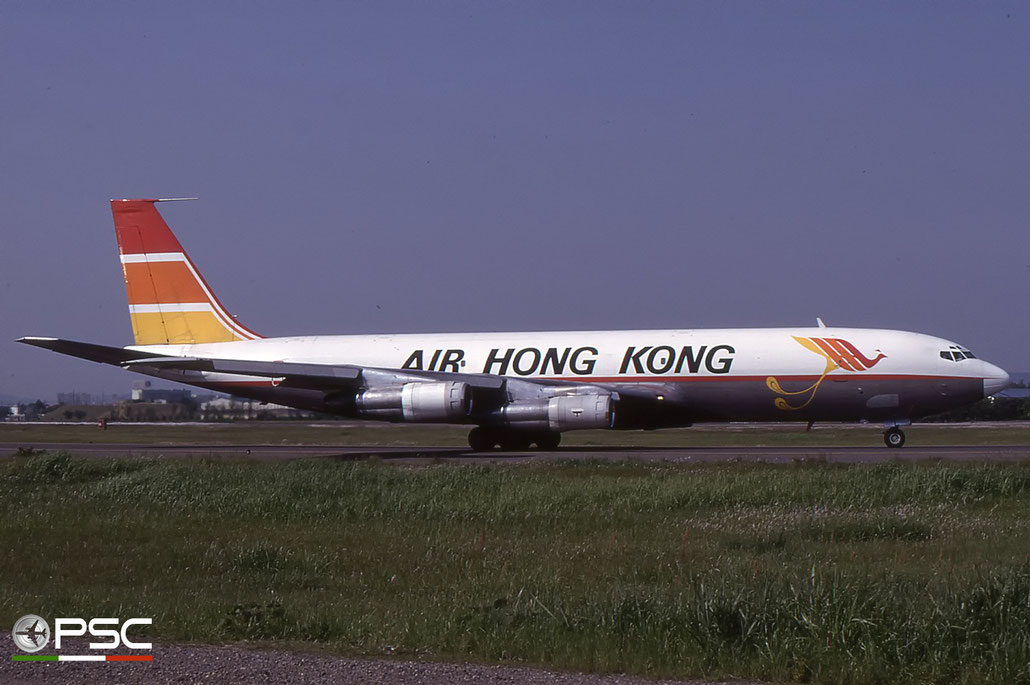 VR-HKL  B707-321C  19367/637  Air Hong Kong © courtesy of Marco Ceschi - Piti Spotter Club Verona