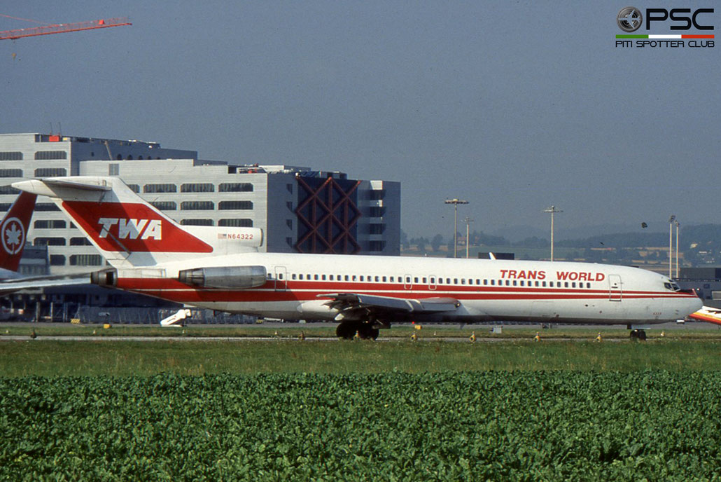N64322 B727-231 20055/719 Trans World Airlines © 2018 courtesy of Marco Ceschi - Piti Spotter Club Verona