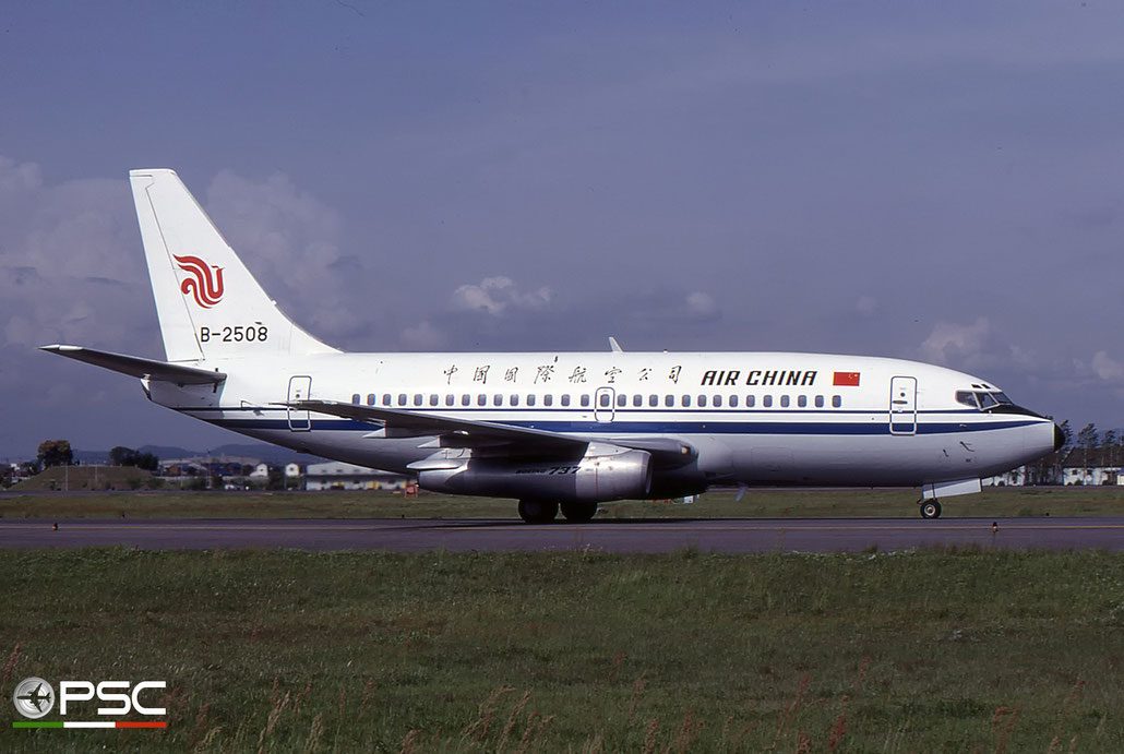 B-2508 B737-2T4 23274/1099 Air China © 2018 courtesy of Marco Ceschi - Piti Spotter Club Verona