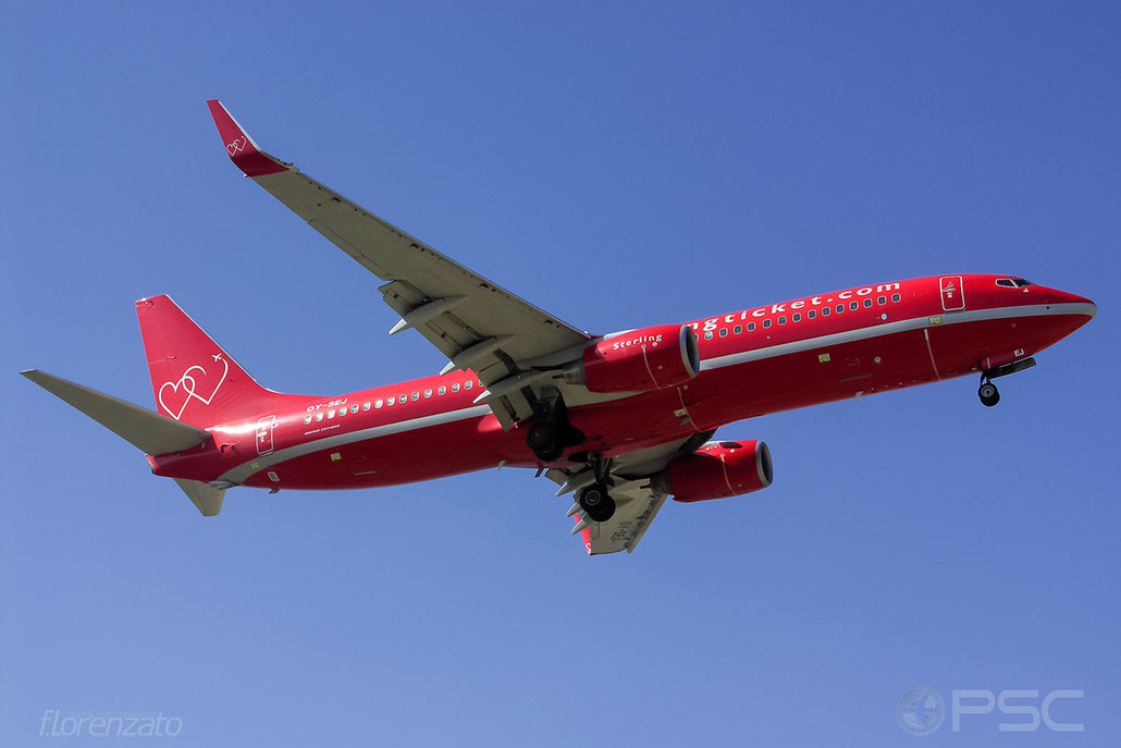 OY-SEJ B737-86Q 30289/1399 Sterling European Airlines @ Malaga Airport 2006 © Piti Spotter Club Verona