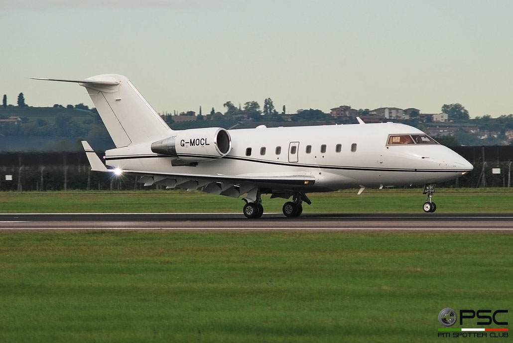 G-MOCL  CL-604  5620  Luxaviation UK @ Aeroporto di Verona 2020 © Piti Spotter Club Verona