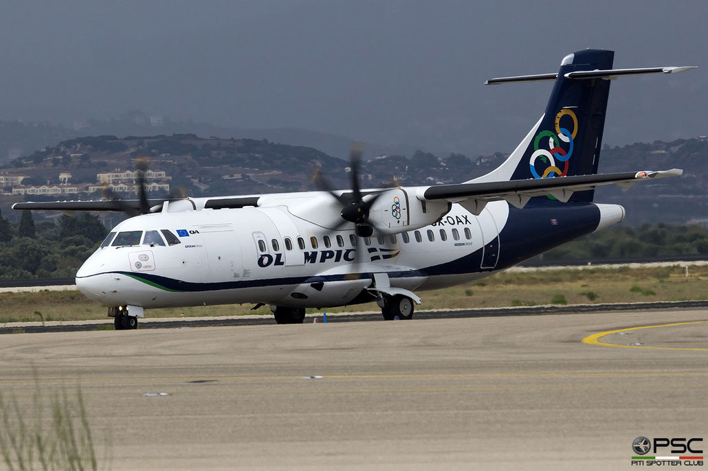 SX-OAX  ATR42-500  1016  Olympic Air  @ Athens 2019 © Piti Spotter Club Verona