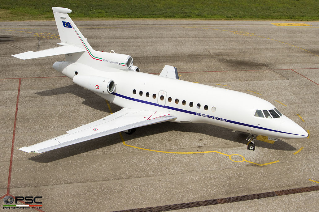 MM62244  Falcon 900EX-EASy 149 93° Gruppo Active @ Aeroporto di Trento 02 2022 © Piti Spotter Club Verona