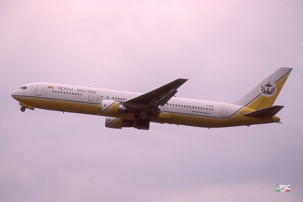 V8-RBH B767-33AER 25534/477 Royal Brunei Airlines © 2018 courtesy of Marco Ceschi - Piti Spotter Club Verona