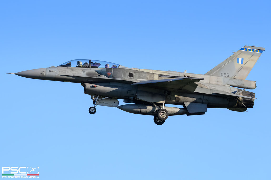 025  F-16D WK-5 343 Mira @ Leeuwarden Air Base 04 2025 © Piti Spotter Club Verona