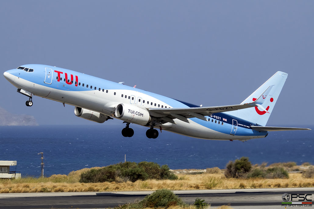 G-FDZY  B737-8K5  37261/3844  TUI Airways @ Heraklion 2019 © Piti Spotter Club Verona 