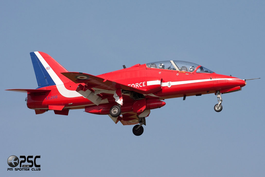XX266   Hawk T1A  312102/102  Scampton    © Piti Spotter Club Verona