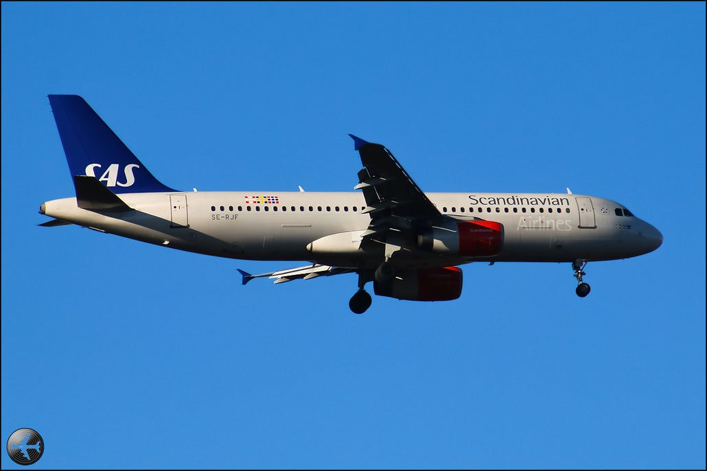 SE-RJF A320-232 1383 SAS Scandinavian Airlines - Scandinavian Airlines System @ Milano Malpensa Airport 31.01.2015 © Piti Spotter Club Verona