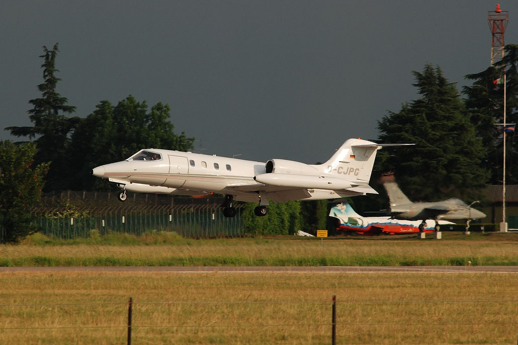 D-CJPG Learjet 35A 35A-108 J.Griesemann @ Aeroporto di Verona © Piti Spotter Club Verona