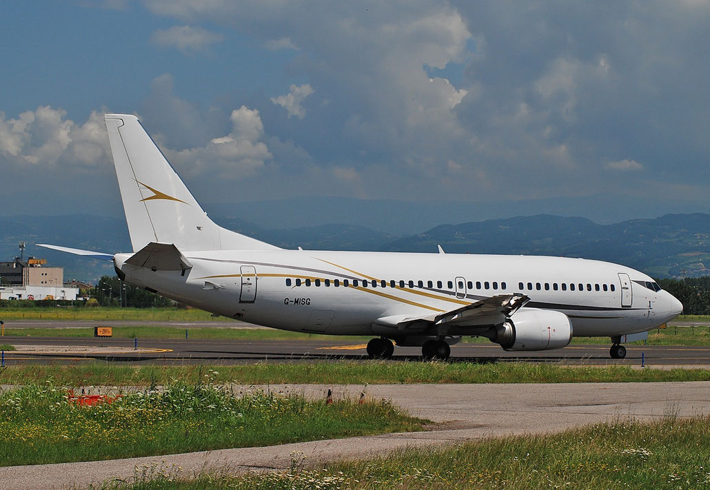 G-MISG B737-3L9 27833/2688 Cello Aviation @ Aeroporto di Verona 09.06.2018  © Piti Spotter Club Verona