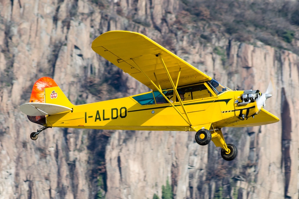 I-ALDO - Piper J3C/65 c/n 13071 - Private @ Aeroporto di Bolzano © Piti Spotter Club Verona