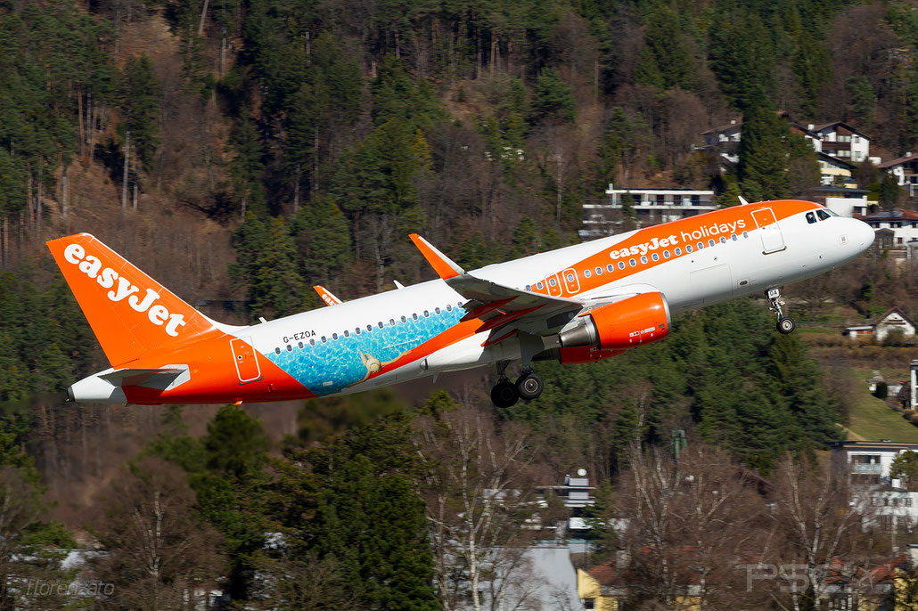 G-EZOA A320-214 6412 easyJet @ Innsbruck 03.2024 © Piti Spotter Club Verona
